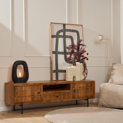 TV-Meubel Brandy, vooraanzicht in een interieur
