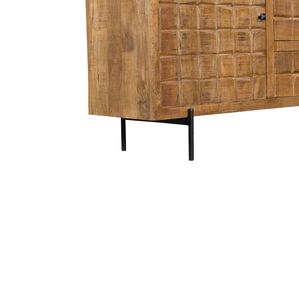 Dressoir Brandy, detail van het materiaal