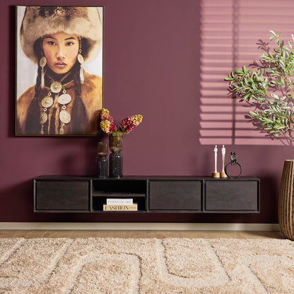 TV-Meubel Ambiance | Zwevend | Black