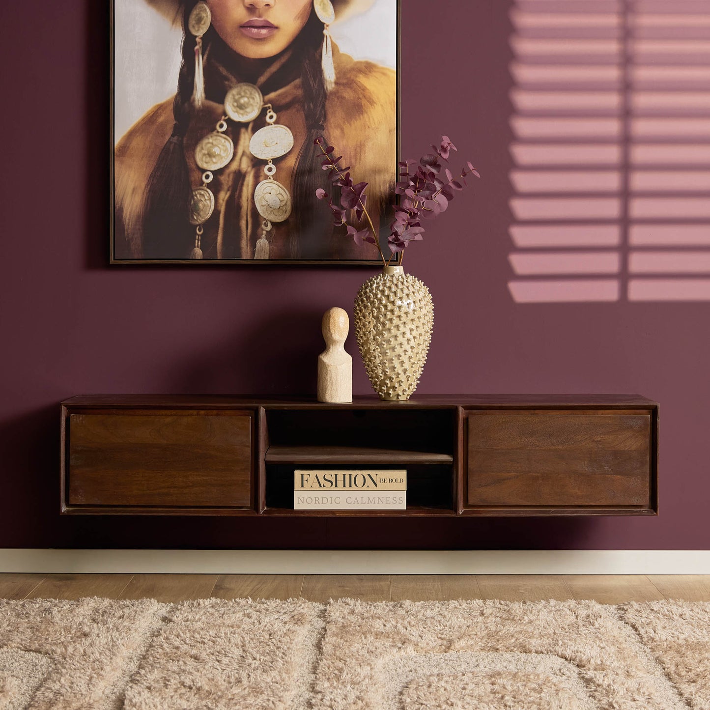 TV-Meubel Ambiance | Zwevend | Brown