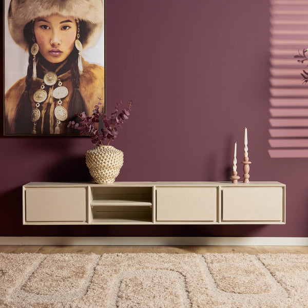 TV-Meubel Ambiance | Zwevend | Zand