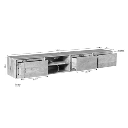 TV-Meubel Ambiance | Zwevend | Zand