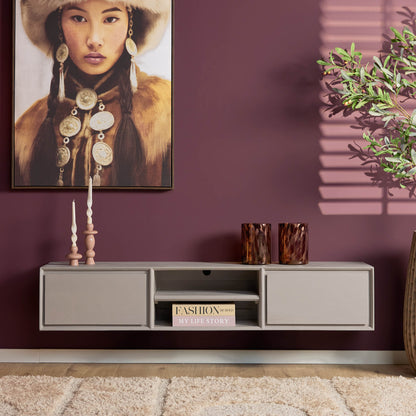 TV-Meubel Ambiance | Zwevend | Taupe