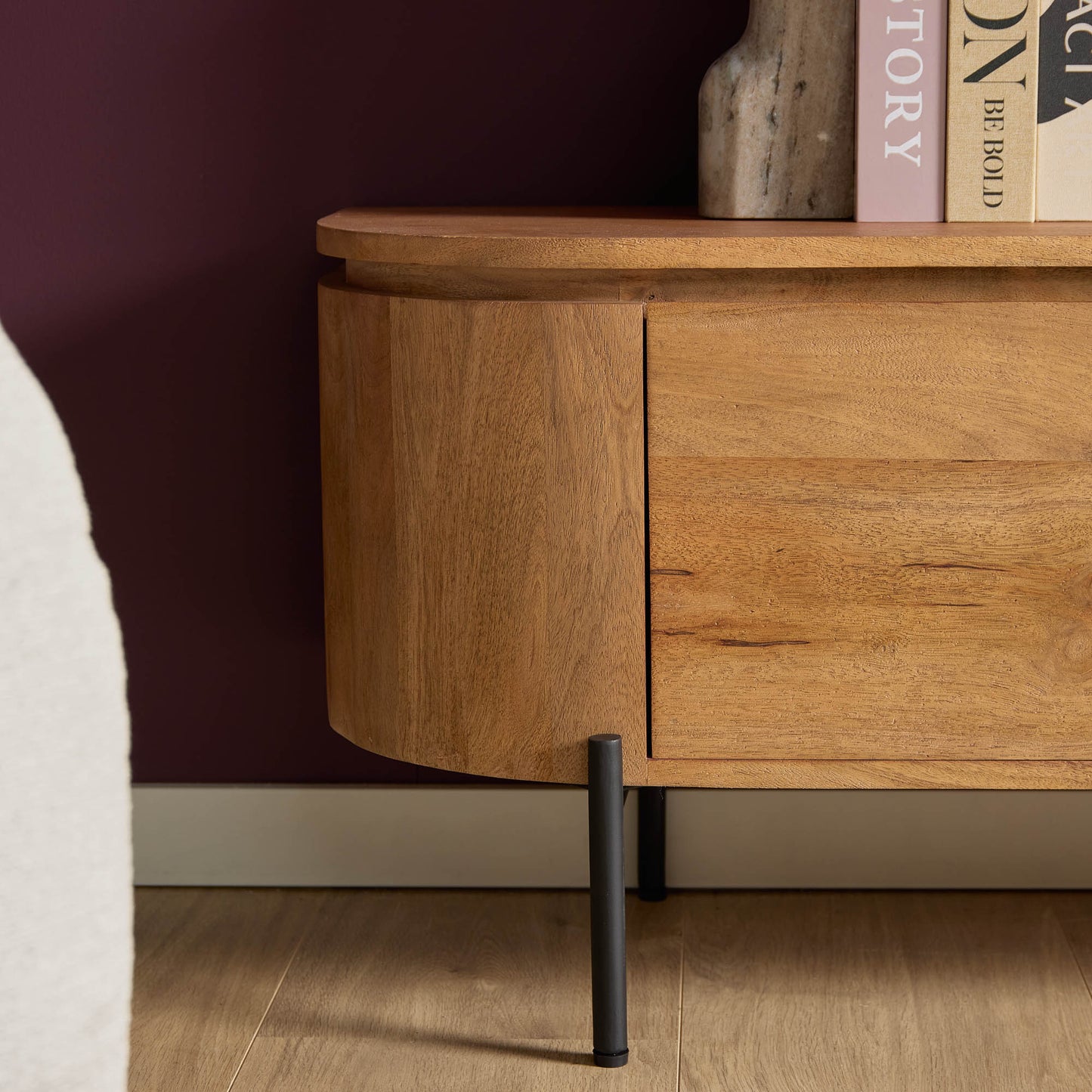 TV-Meubel Excellence | Zwevend & Pootjes | Naturel