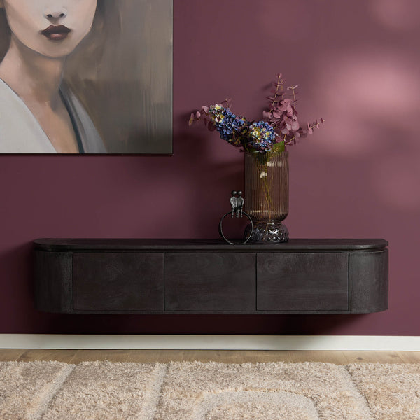 TV-Meubel Excellent | Zwevend & Pootjes | Black