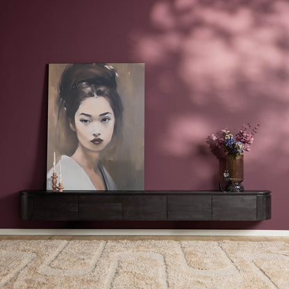 TV-Meubel Excellence | Zwevend & Pootjes | Black