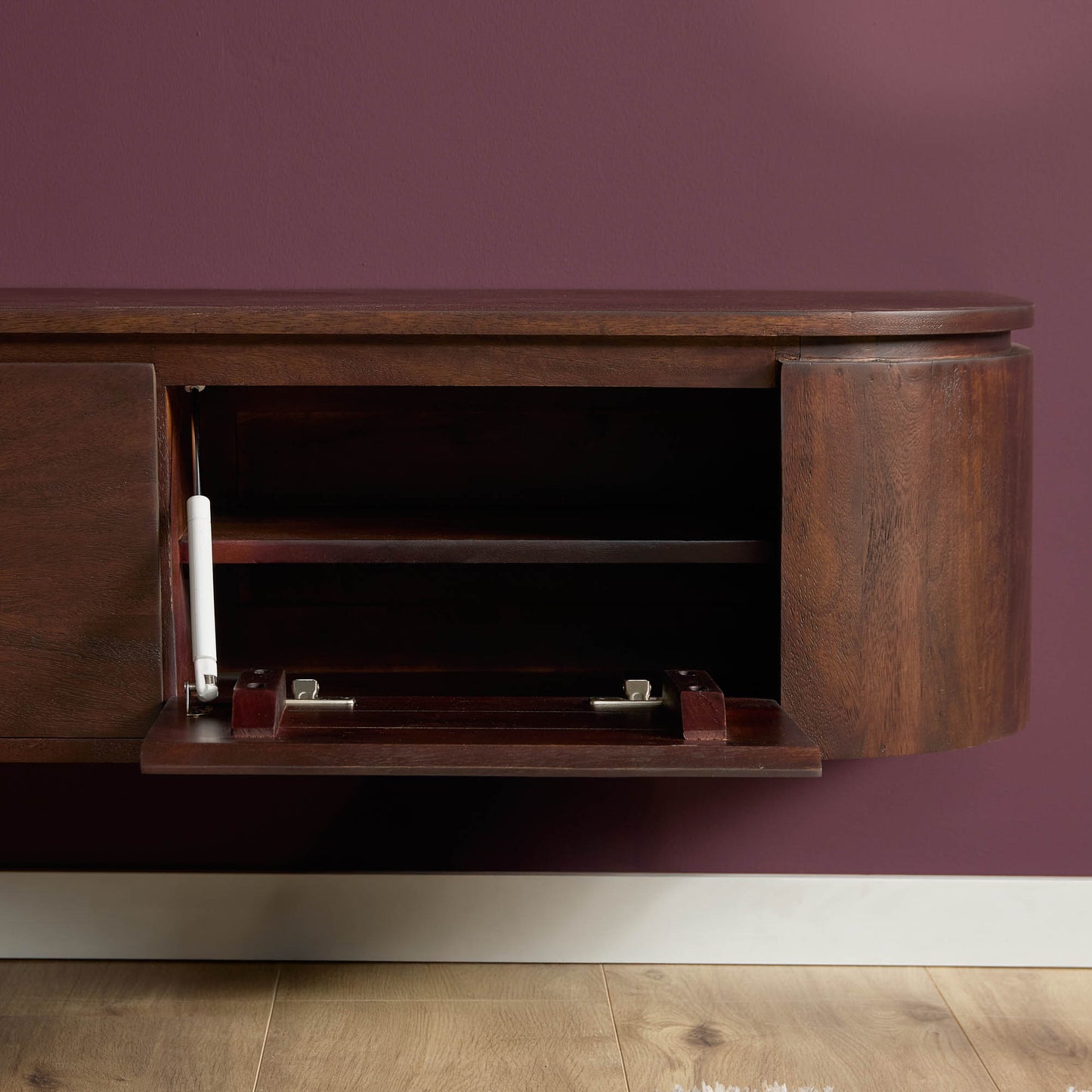 TV-Meubel Excellence | Zwevend & Pootjes | Brown