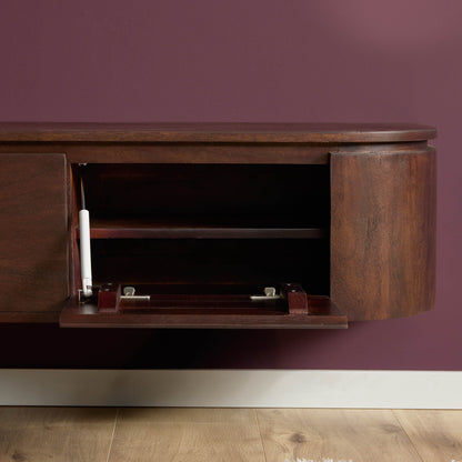 TV-Meubel Excellence | Zwevend & Pootjes | Brown