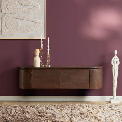 TV-Meubel Excellence | Zwevend & Pootjes | Brown