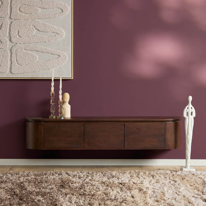 TV-Meubel Excellence | Zwevend & Pootjes | Brown