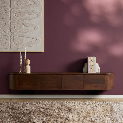 TV-Meubel Excellence | Zwevend & Pootjes | Brown