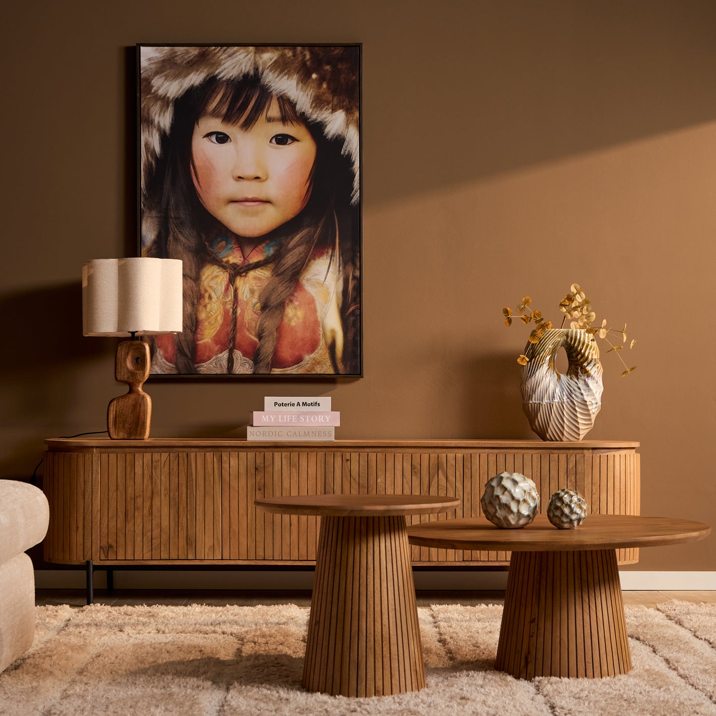 Salontafel Solana | Naturel Mangohout