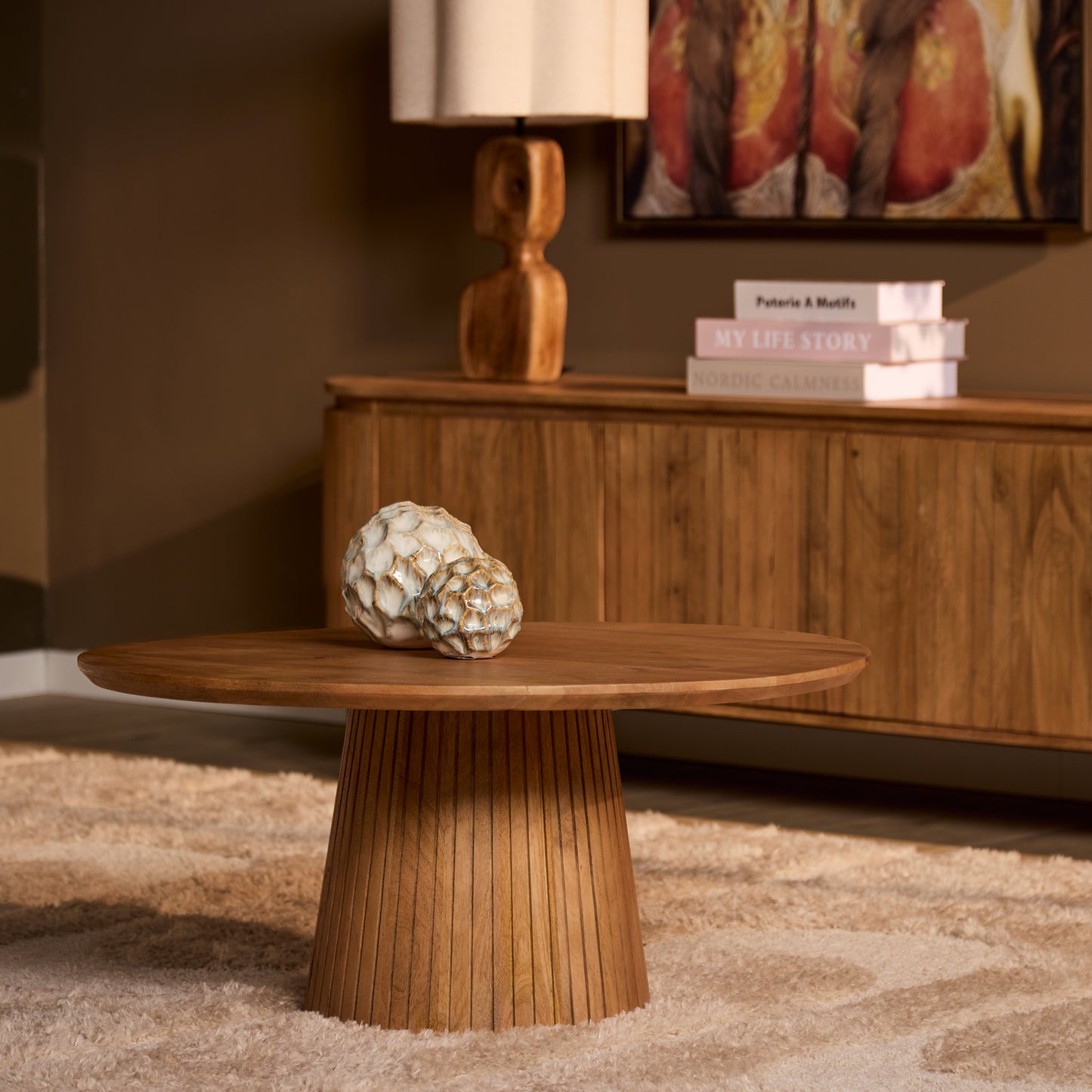 Salontafel Solana | Naturel Mangohout