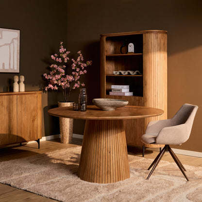 Eettafel Solana | Naturel Mangohout — Algemene Sfeerfoto