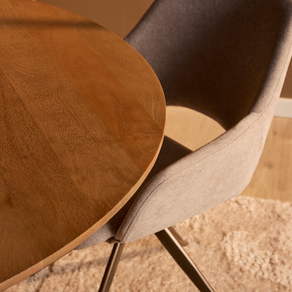 Eettafel Solana | Naturel Mangohout