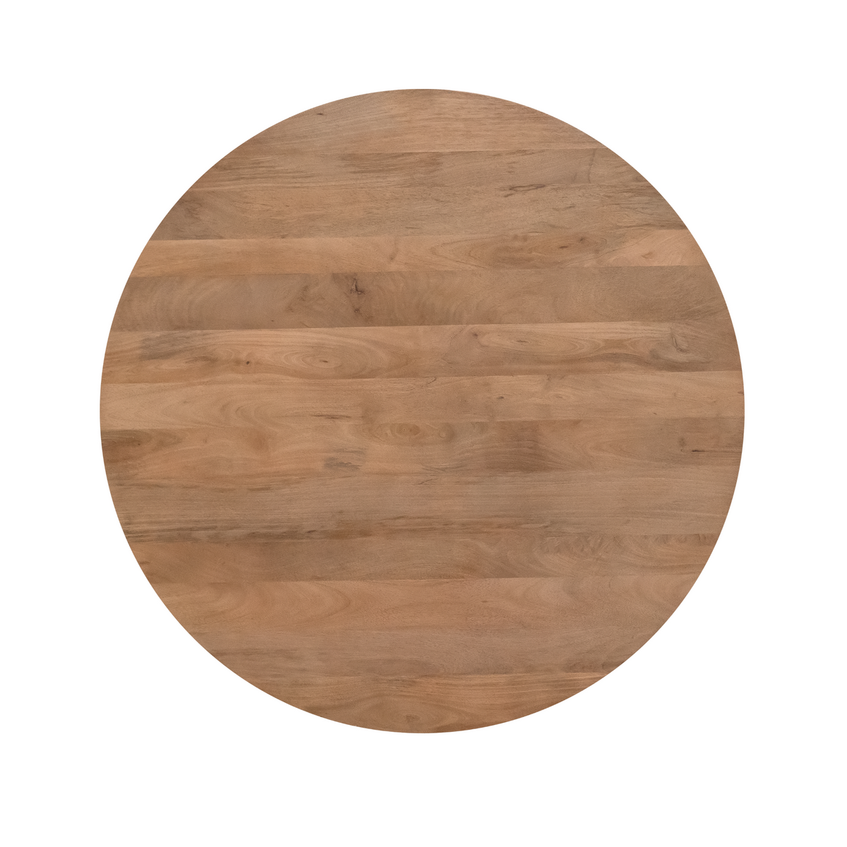 Eettafel Solana | Naturel Mangohout — Vooraanzicht - witfoto