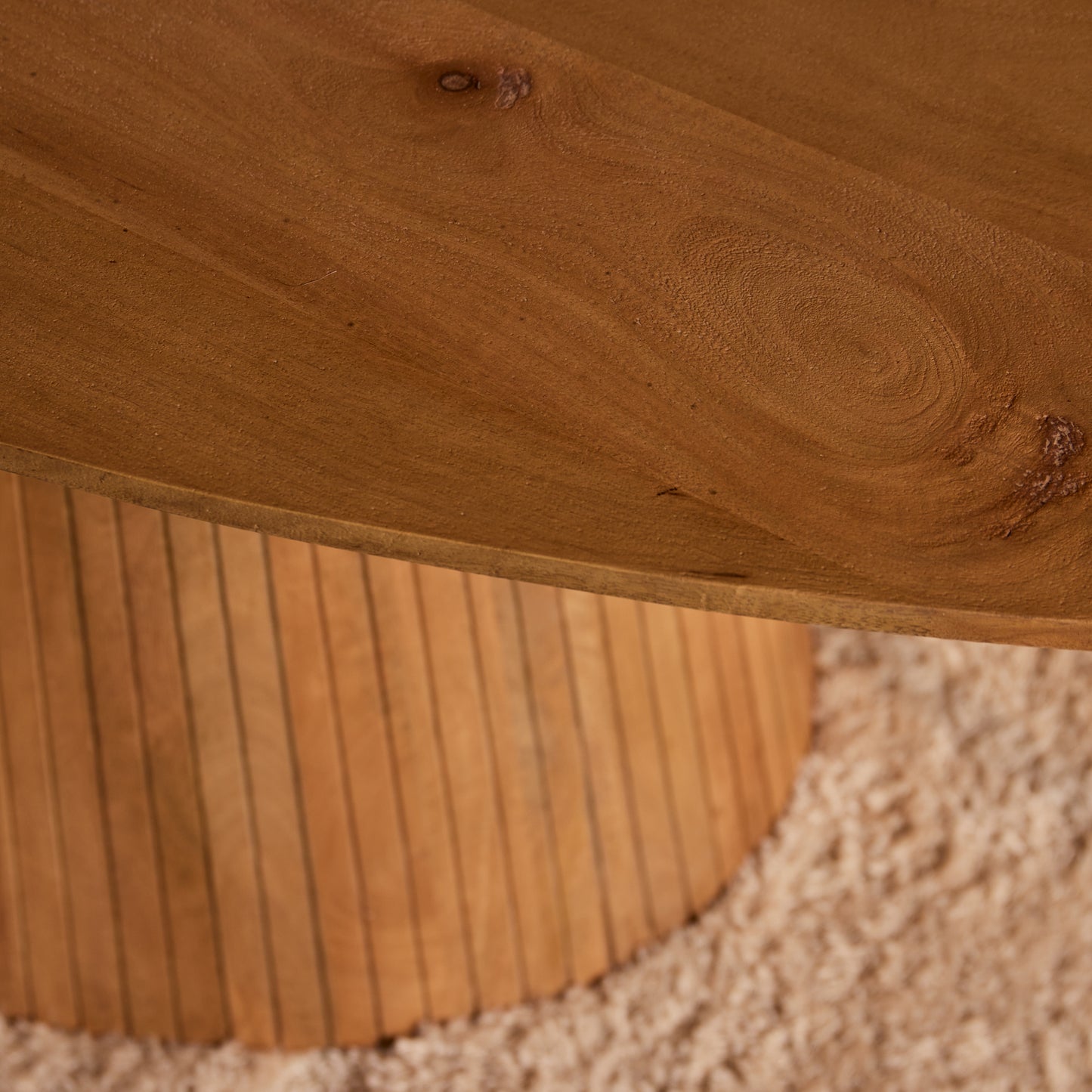 Eettafel Solana | Naturel Mangohout