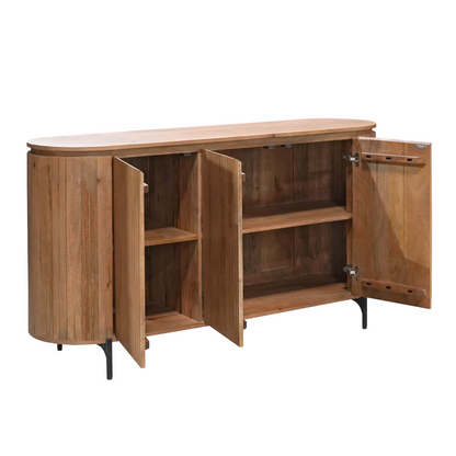 Dressoir Solana | Naturel Mangohout