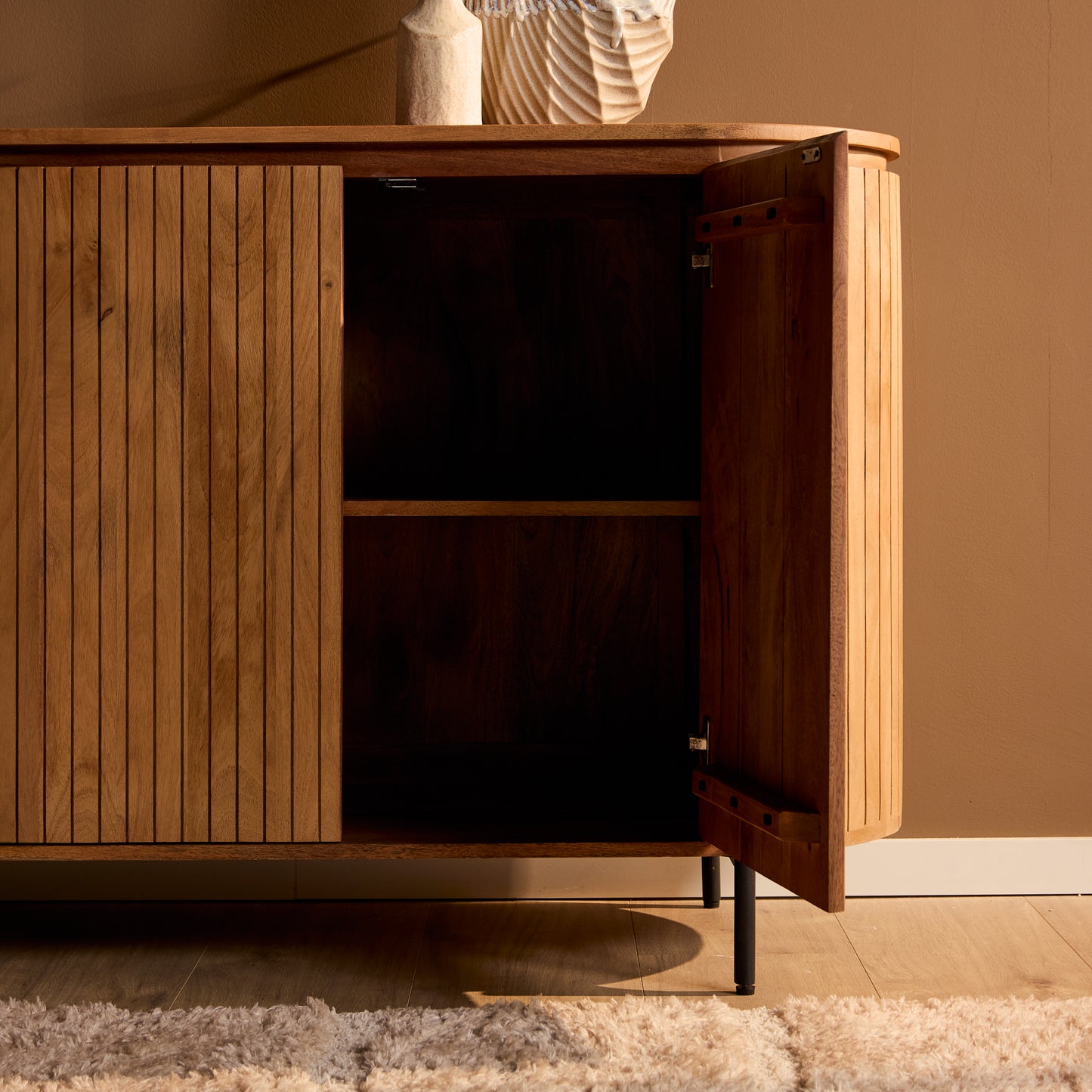 Dressoir Solana | Naturel Mangohout