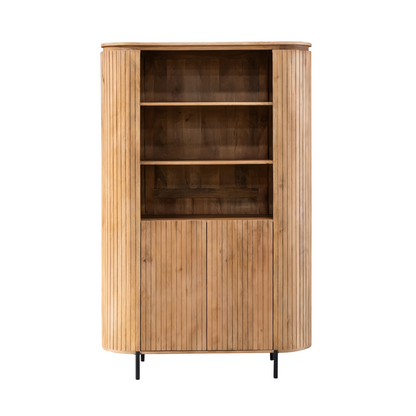 Wandkast Solana | Naturel Mangohout