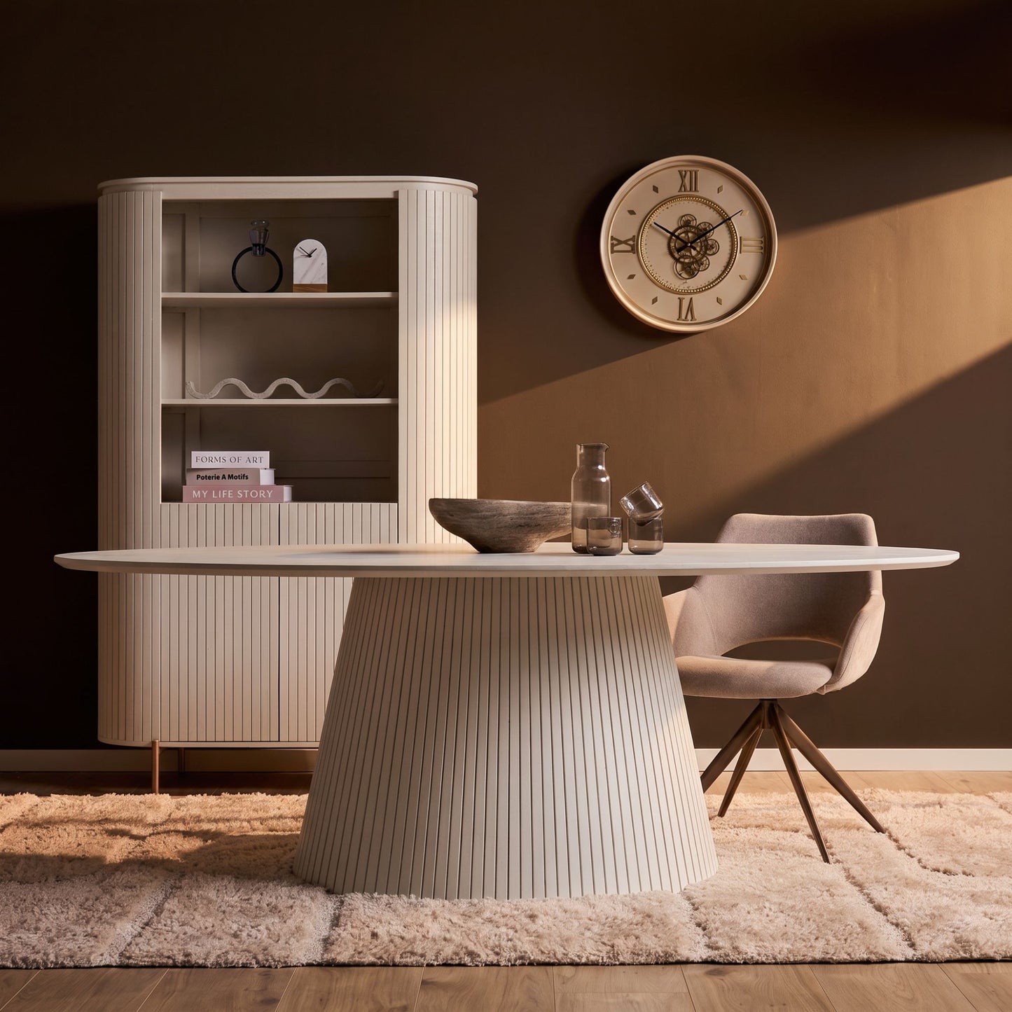 Eettafel Solana | Ovaal | Zand