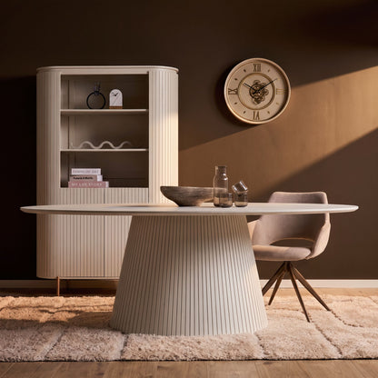 Eettafel Solana | Ovaal | Zand