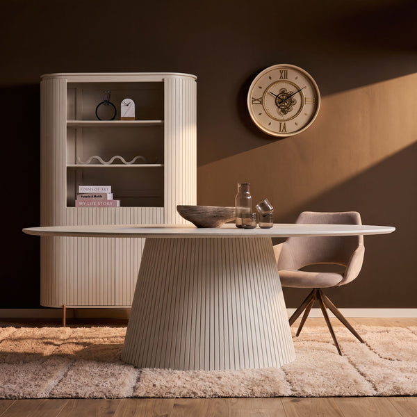 Eettafel Solana | Ovaal | Zand