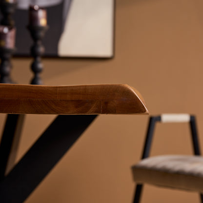 Eettafel Boston | Boomstamtafel