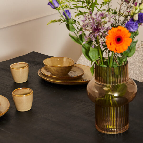 Eetkamertafel Boston Black | Boomstamtafel