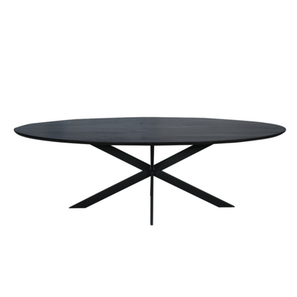 Eiken eettafel Ferris | Ovaal