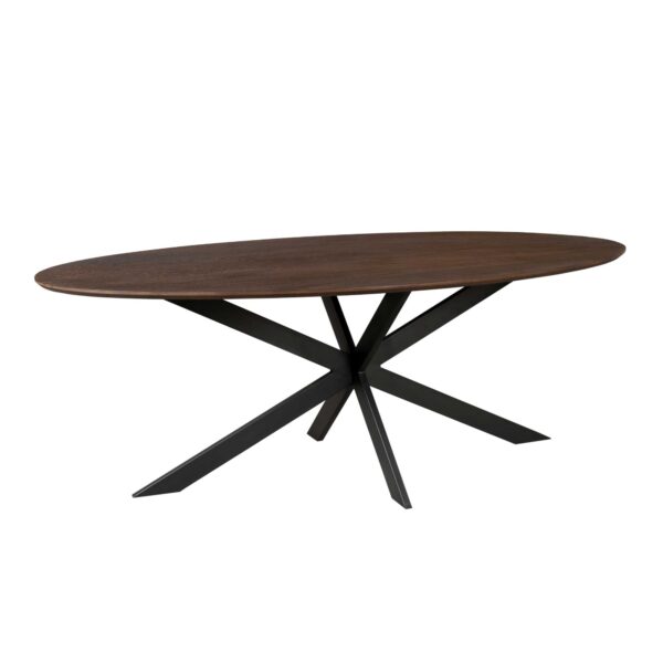 Eiken eettafel Ferris | Ovaal