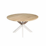 Eiken eettafel Ferris Rond | Sand Onderstel | Naturel