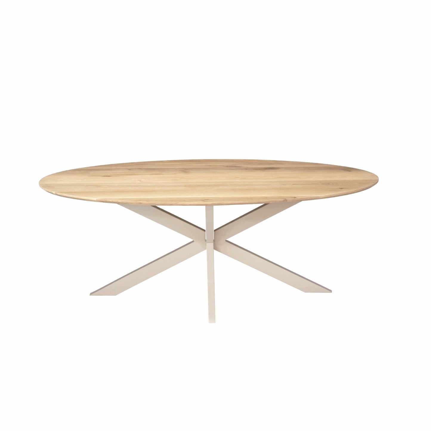Eiken eettafel Ferris | Ovaal