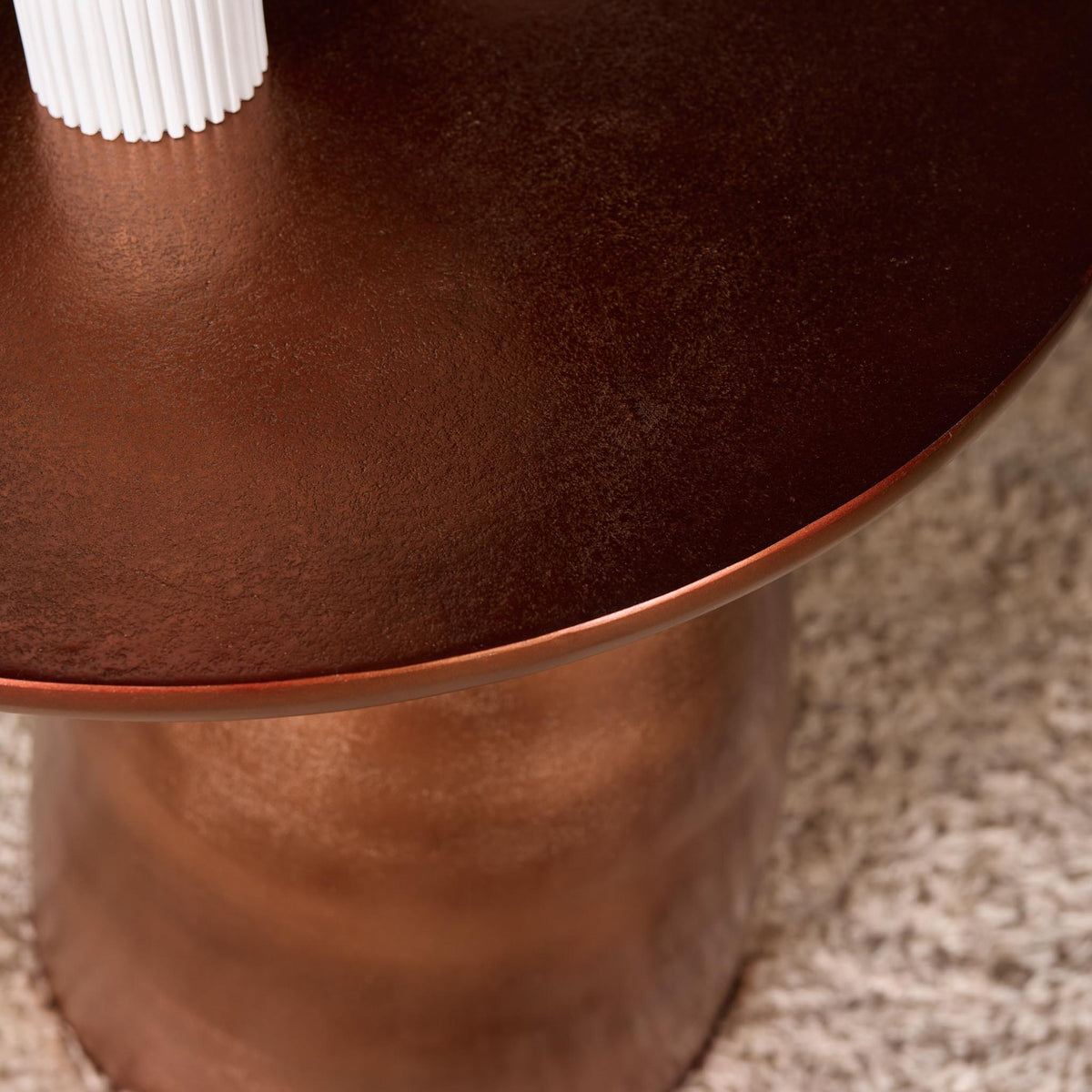 Bijzettafel Jarah, detail van het materiaal