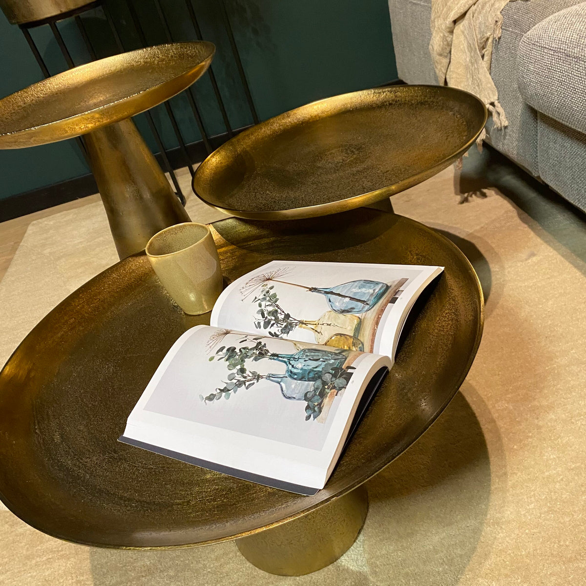 Salontafel Daisy | Goud