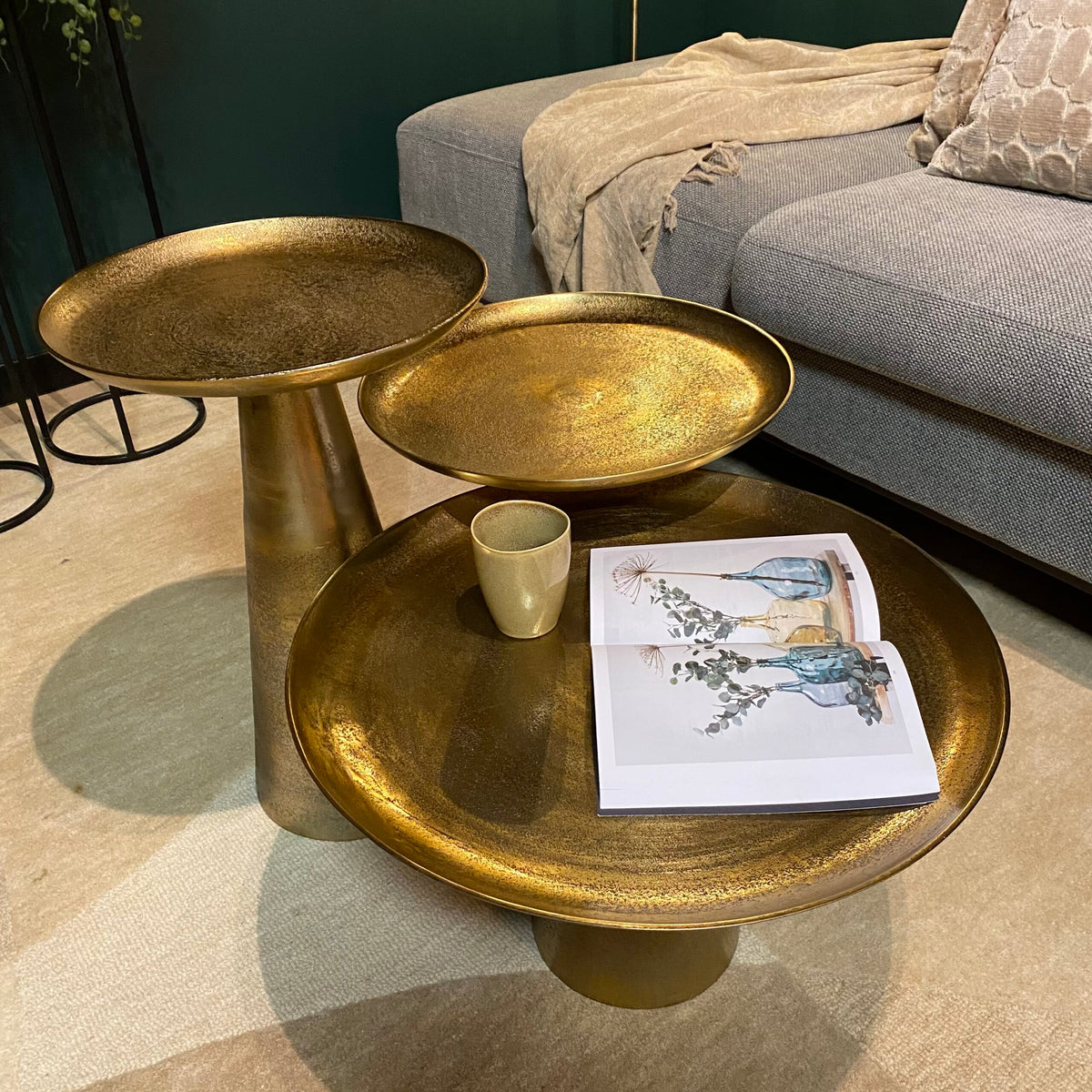 Salontafel Daisy | Goud