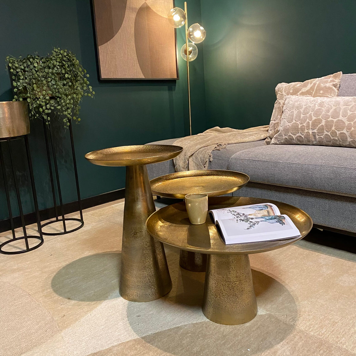 Salontafel Daisy | Goud
