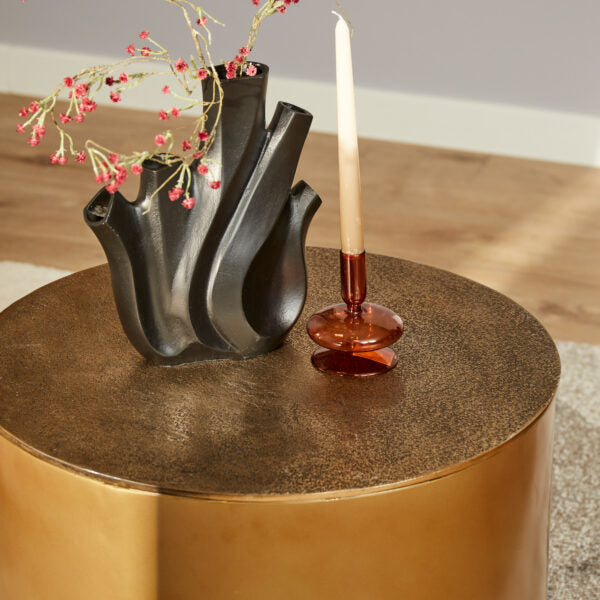 Salontafel Fiore | Goud Aluminium