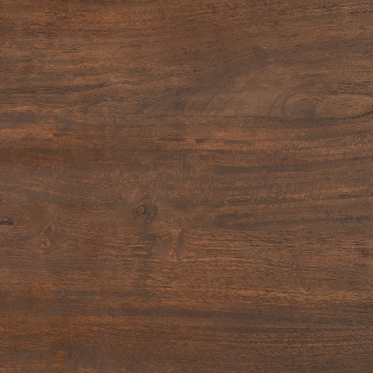 Eettafel Voco bruin mangohout 200 cm, detail van het materiaal