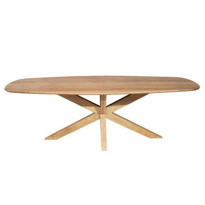 Eettafel Nino | Deens Ovaal | Onderstel Mango