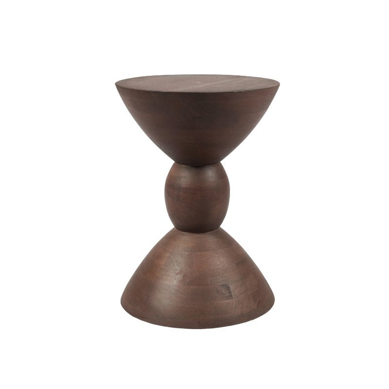 Bijzettafel Ron | Bruin Mangohout