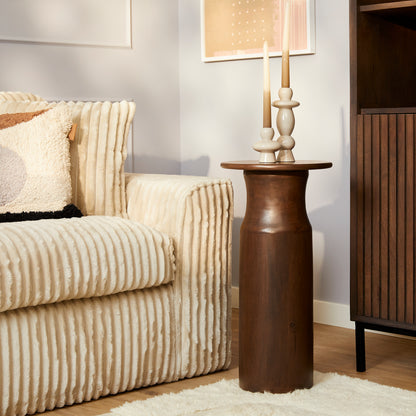 Bijzettafel Mason | Bruin Mangohout