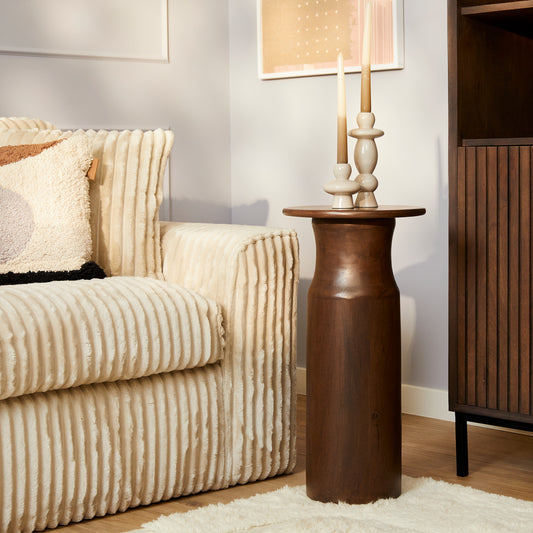 Bijzettafel Mason | Bruin Mangohout