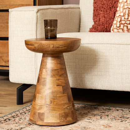 Bijzettafel Owen | Bruin Mangohout