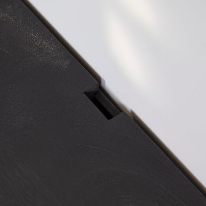 TV-Meubel Vision | Zwevend | Zwart Mangohout