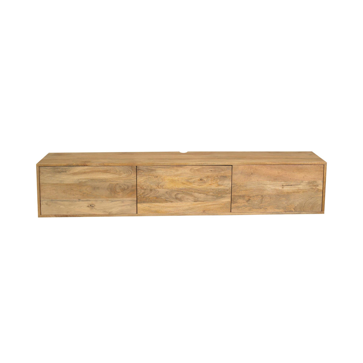 TV-Meubel Vision | Zwevend | Naturel Mangohout