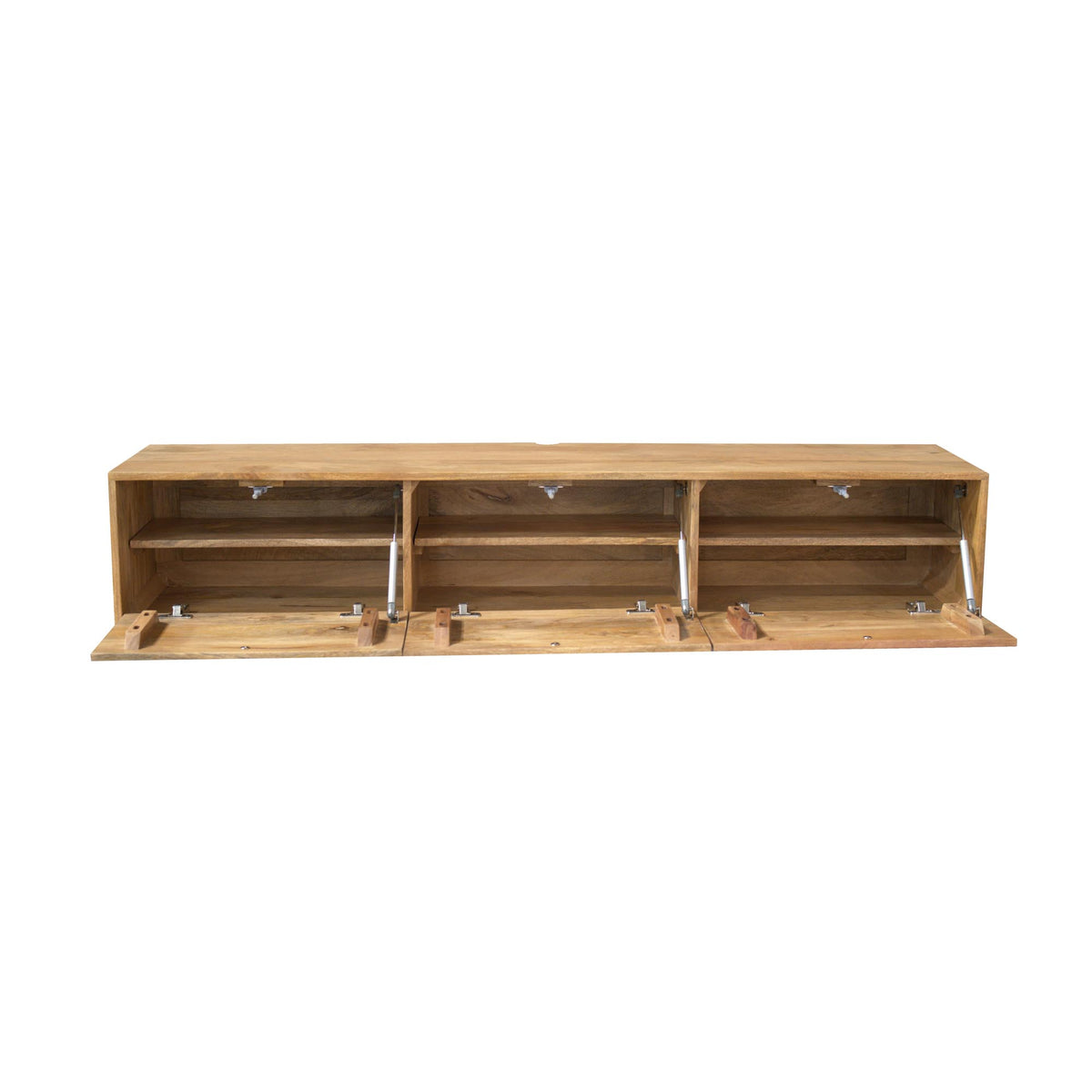 TV-Meubel Vision | Zwevend | Naturel Mangohout