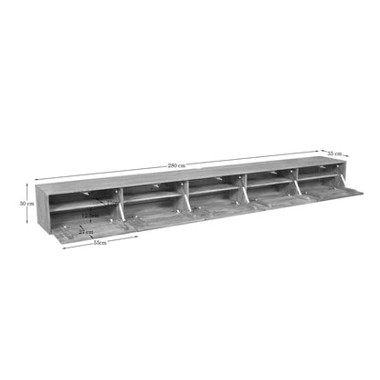 TV-Meubel Vision | Zwevend