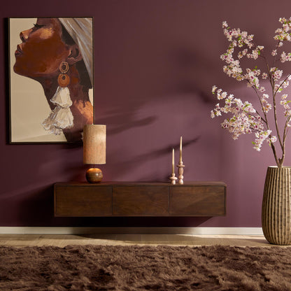 TV-Meubel Vision | Zwevend | Bruin