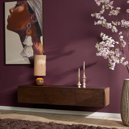 TV-Meubel Vision | Zwevend | Bruin